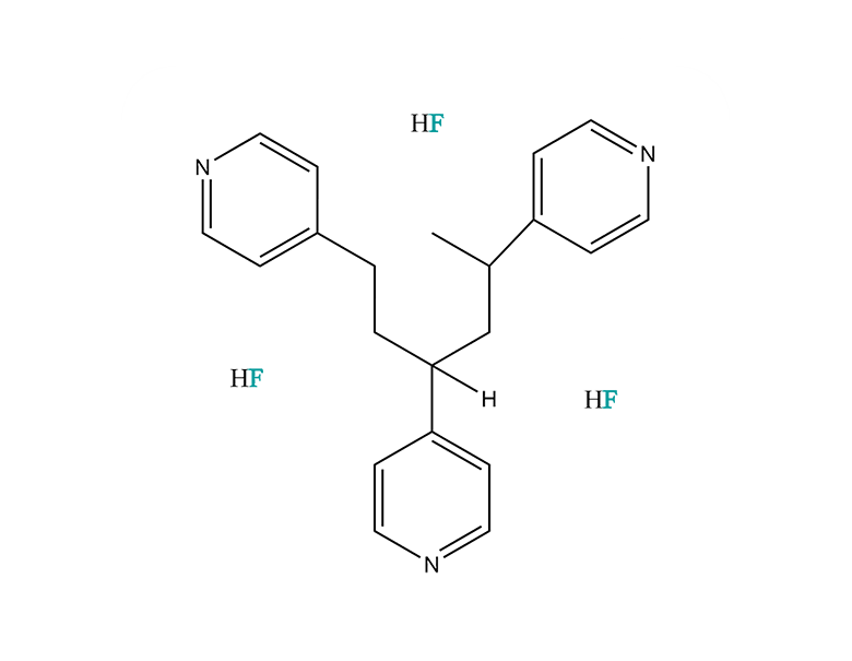 4-(1,5-Dipyridin-4-ylhexan-3-yl)pyridine Trihydrofluoride